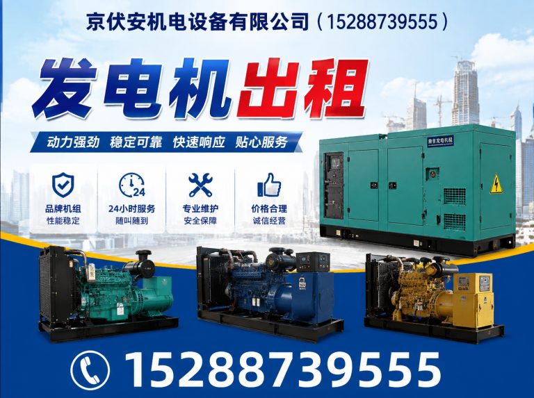 辽源静音发电车租赁展示图